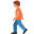 person walking, medium skin tone